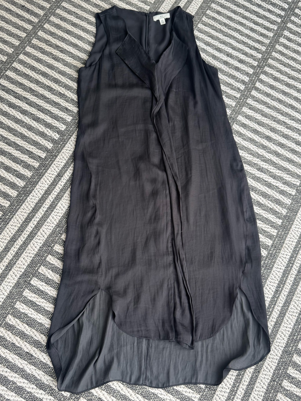 Halston Heritage Black Sleeveless dress